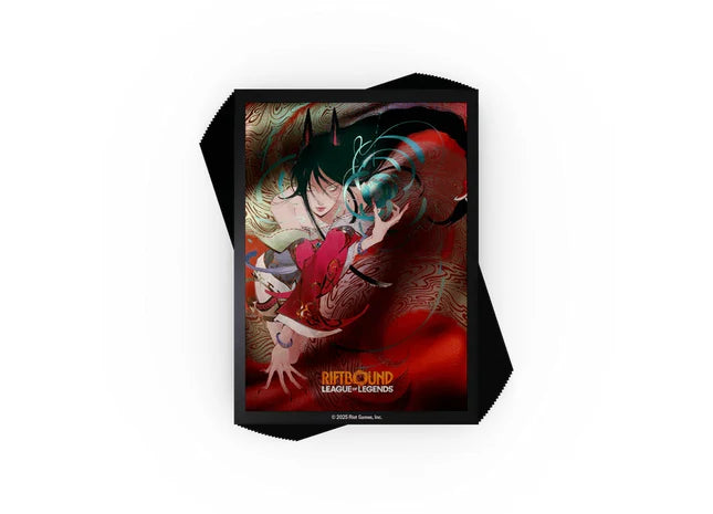 RIFTBOUND LEAGUE OF LEGENDS ORIGINS ART SLEEVES AHRI
