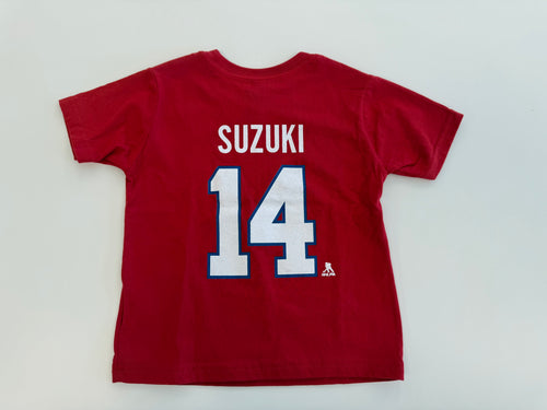 T-SHIRT NHL NICK SUZUKI FANATICS GRANDEUR 24 MOIS BÉBÉ