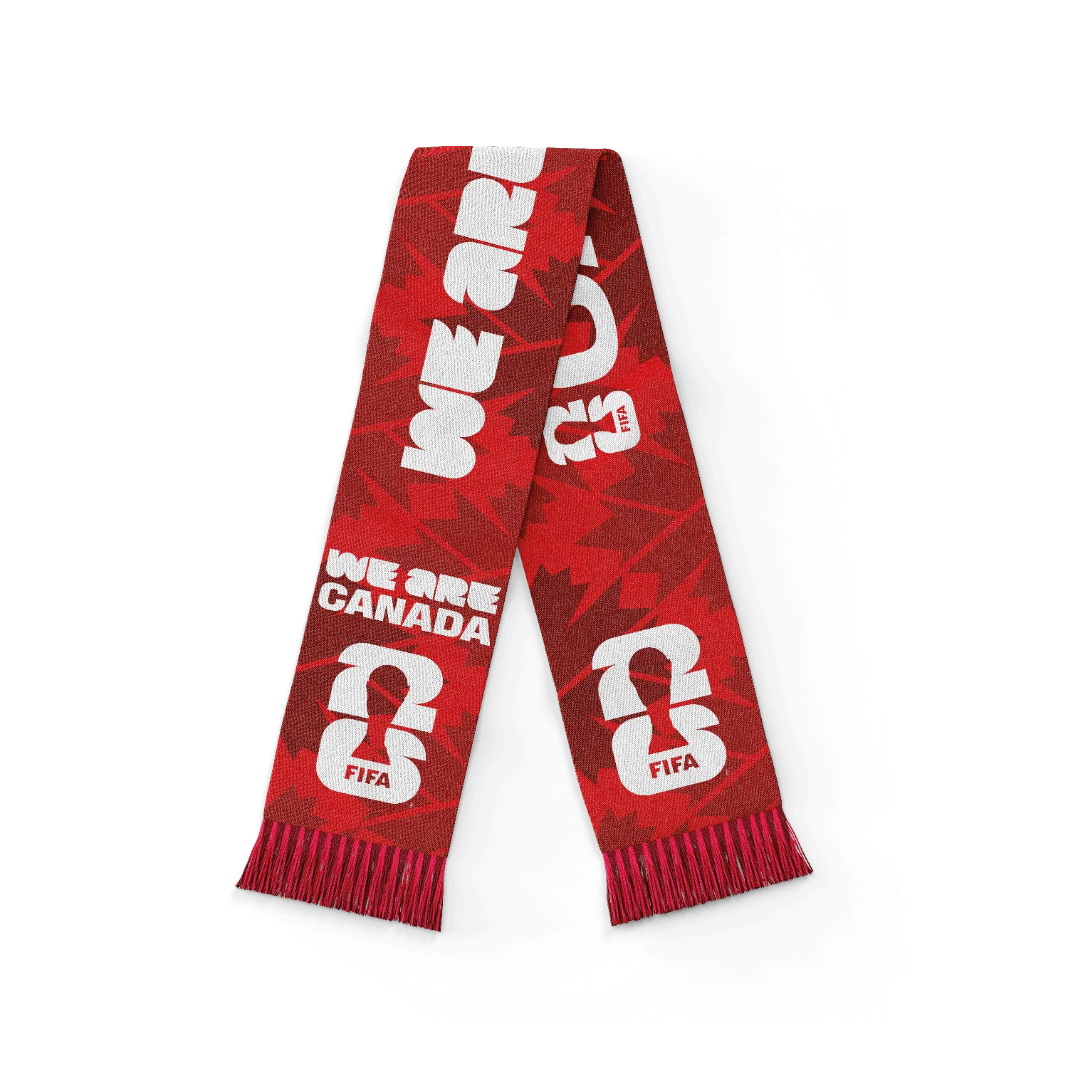 2026 WORLD CUP FOULARD ROUGE CANADA