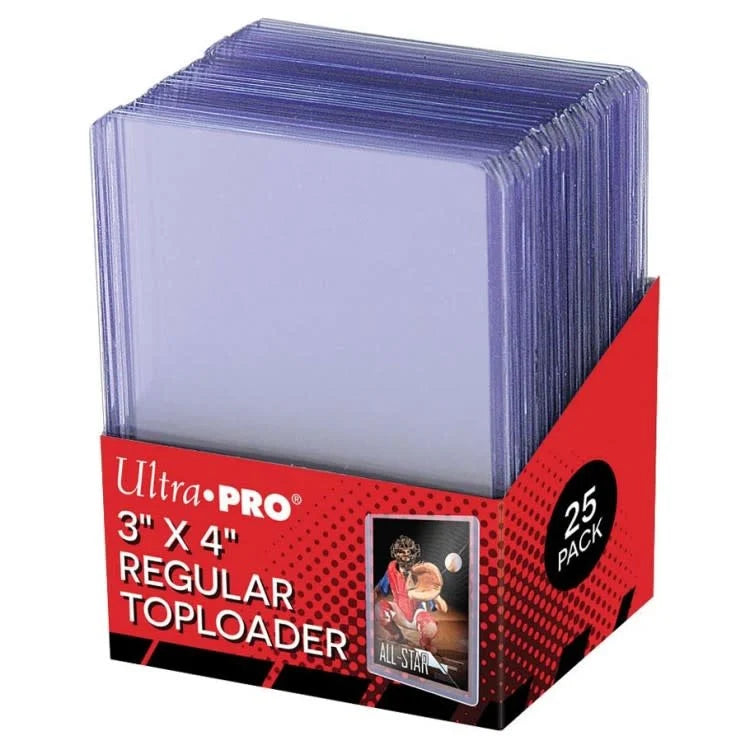 ULTRA PRO 3 X 4 REGULAR TOPLOADER 25 PT