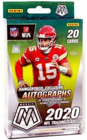2020 PANINI MOSAIC FOOTBALL HANGER BOX