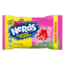 NERDS GUMMY CLUSTERS CHERRY LEMONADE BLITZ