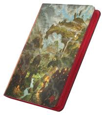 ULTIMATE GUARD 18-POCKET ZIPFOLIO XENOSKIN MTG LORWYN ECLIPSED MOUNTAIN
