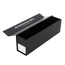 BCW QUICK FOLD CARD BOX MAGNETICS & TOPLOADERS 3 PACK