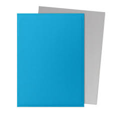 DRAGON SHIELD SLEEVES DUAL MATTE SKY BLUE & SILVER