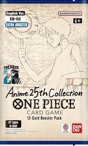 ONE PIECE ANIME 25TH COLLECTION HOBBY PACK