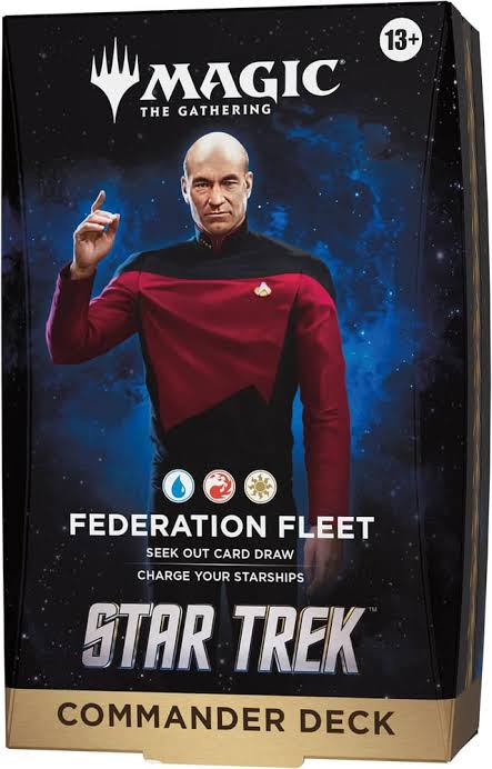 MTG - Universes Beyond: Star Trek: Commander deck: FEDERATION FLEET