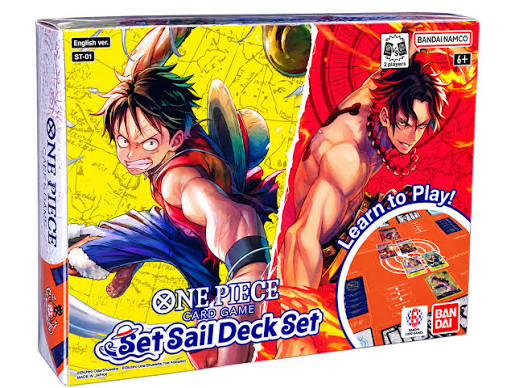 ONE PIECE SET SAIL DECK SET : LEARN TO PLAY!