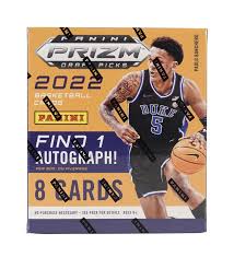 2022 PANINI PRIZM DRAFT PICKS COLLEGIATE BASKETBALL CHOICE BOX