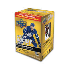 2021-22 UPPER DECK EXTENDED SERIES HOCKEY BLASTER