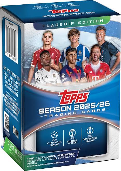 2025-26 TOPPS FLAGSHIP SOCCER BLASTER
