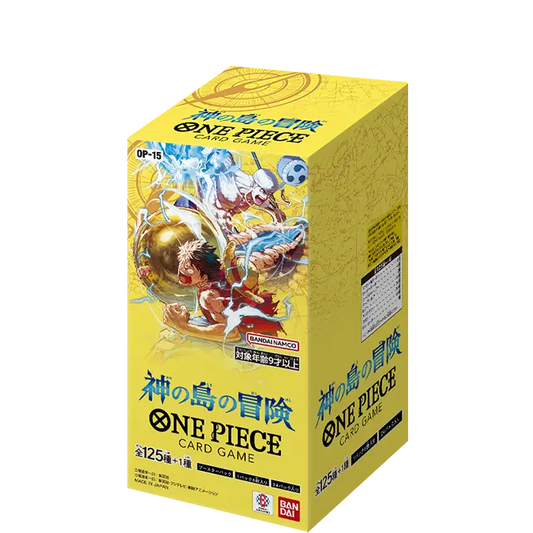 ONE PIECE ADVENTURE ON GOD'S ISLAND OP-15 BOOSTER BOX JAPANESE