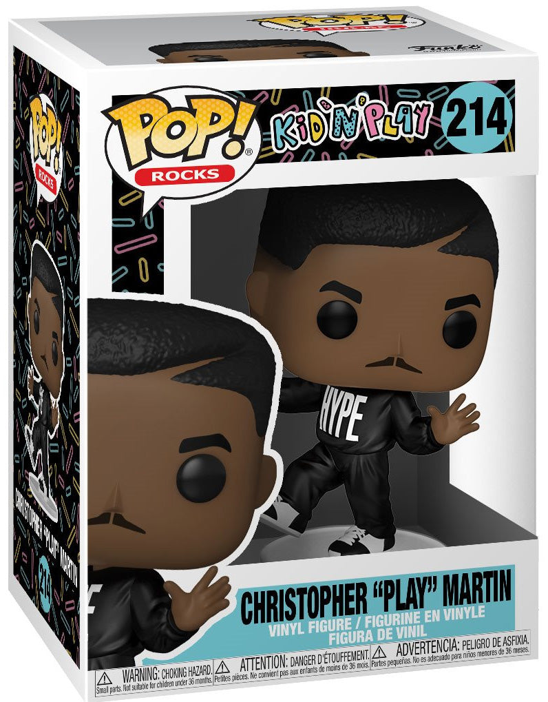 FUNKO POP CHRISTOPHER PLAY MARTIN #214 ROCKS