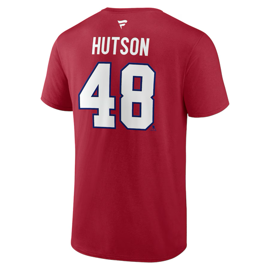 T-SHIRT NHL FANATICS LANE HUTSON MEDIUM ADULTE