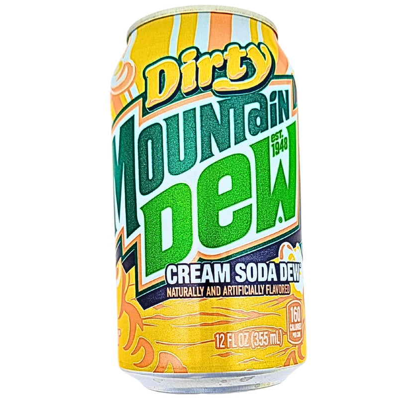 MOUNTAIN DEW DIRTY CREAM SODA 355 ML