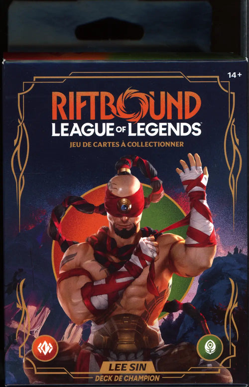 RIFTBOUND DECK DE CHAMPION LEE SIN (FR)