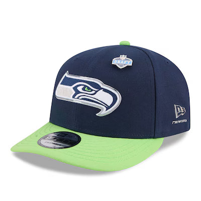 NEW ERA CAP NFL BLEU MARIN/VERT LIME/BLANC SEATTLE SEAHAWKS