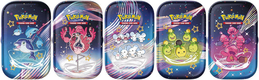 POKEMON SCARLET & VIOLET PALDEAN FATES MINI TINS