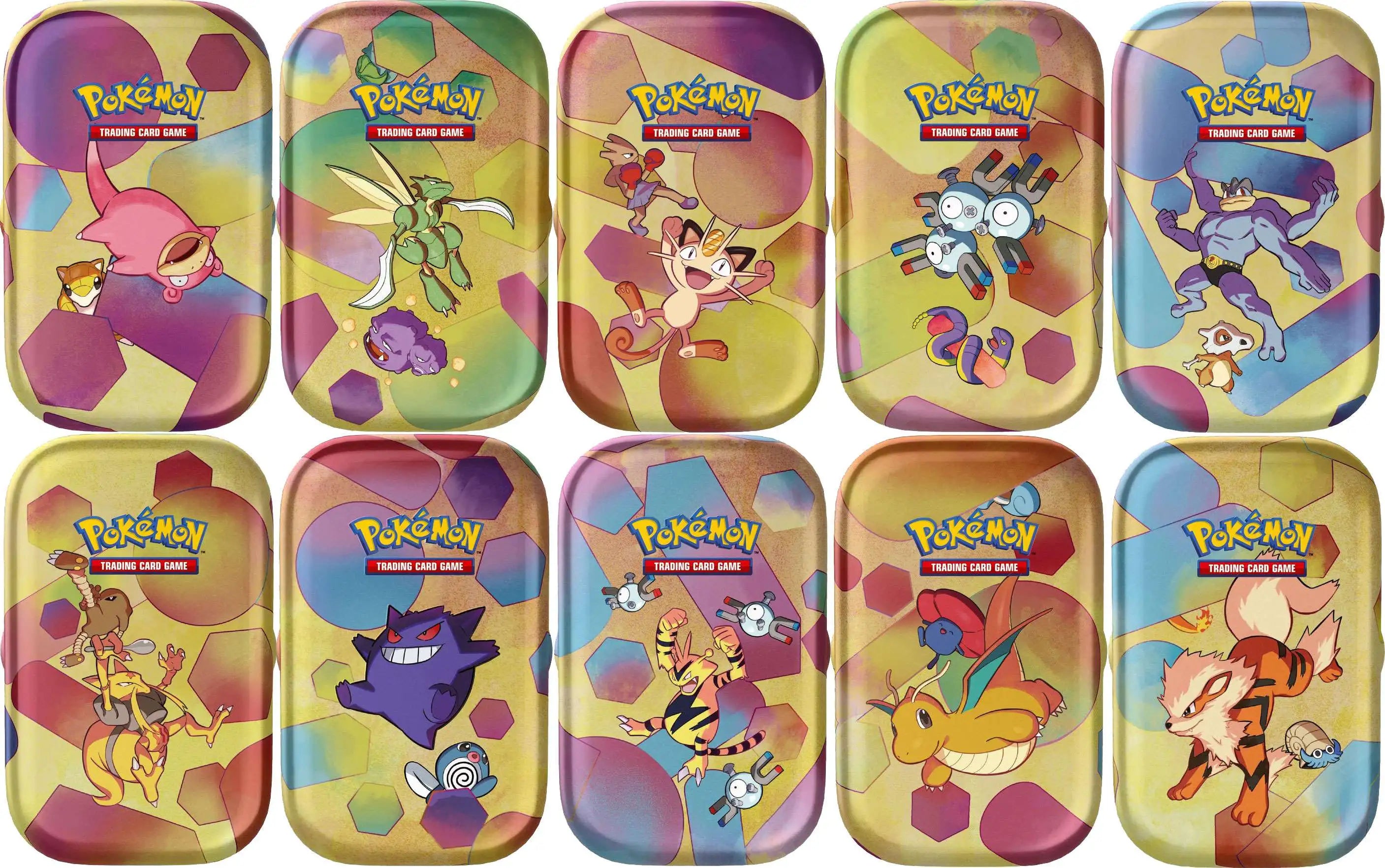 POKEMON 151 BOOSTER PACKS TINS