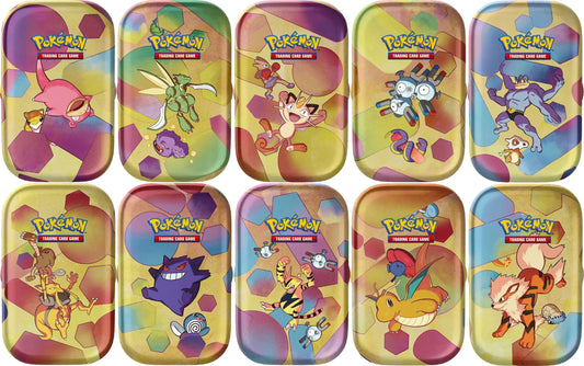 POKEMON 151 BOOSTER PACKS TINS