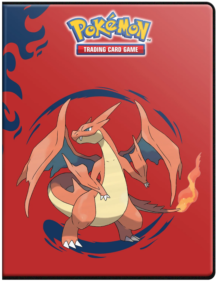CHARIZARD XY BINDER RED POKEMON 180 CARDS 9 POCKETS