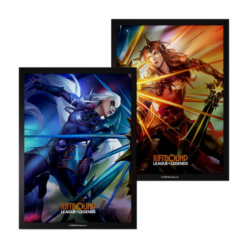 RIFTBOUND SLEEVES DIANA VS LEONA (100)