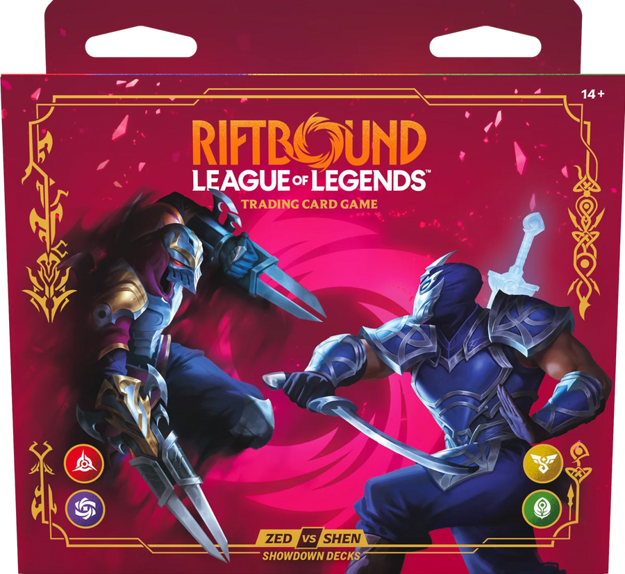 RIFTBOUND SHOWDOWN DECK ZED VS SHEN