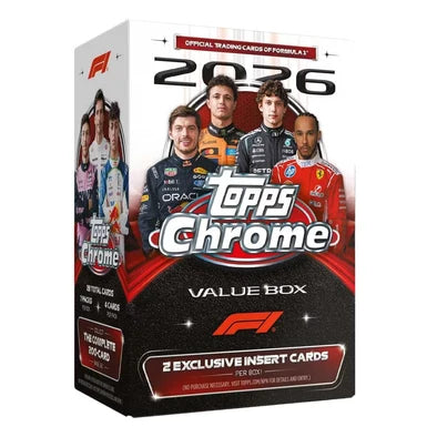 2026 TOPPS CHROME F1 VALUE BOX