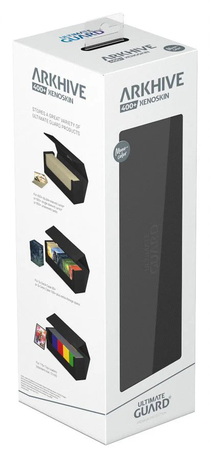 ULTIMATE GUARD DECK CASE ARKHIVE 400+ MONOCOLOR BLACK