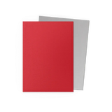 DRAGON SHIELD SLEEVES DUAL MATTE CRIMSON & SILVER 2
