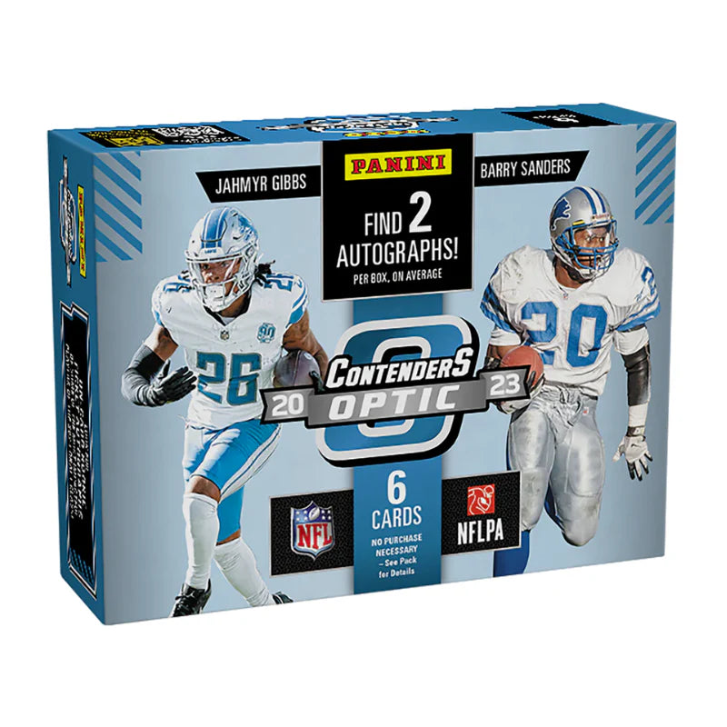 2023 PANINI CONTENDERS OPTIC FOOTBALL HOBBY BOX