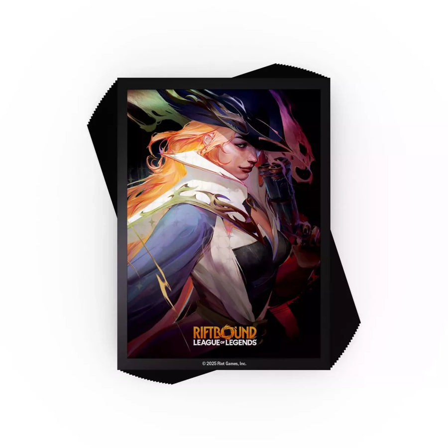 RIFTBOUND LEAGUE OF LEGENDS ORIGINS ART SLEEVES MISS FORTUNE