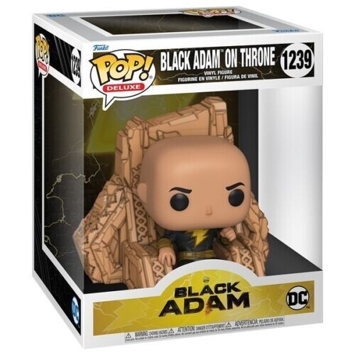 FUNKO POP BLACK ADAM ON THRONE #1239 DELUXE