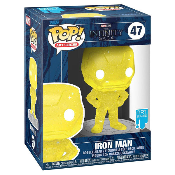 FUNKO POP IRON MAN #47 ART SERIES MARVEL