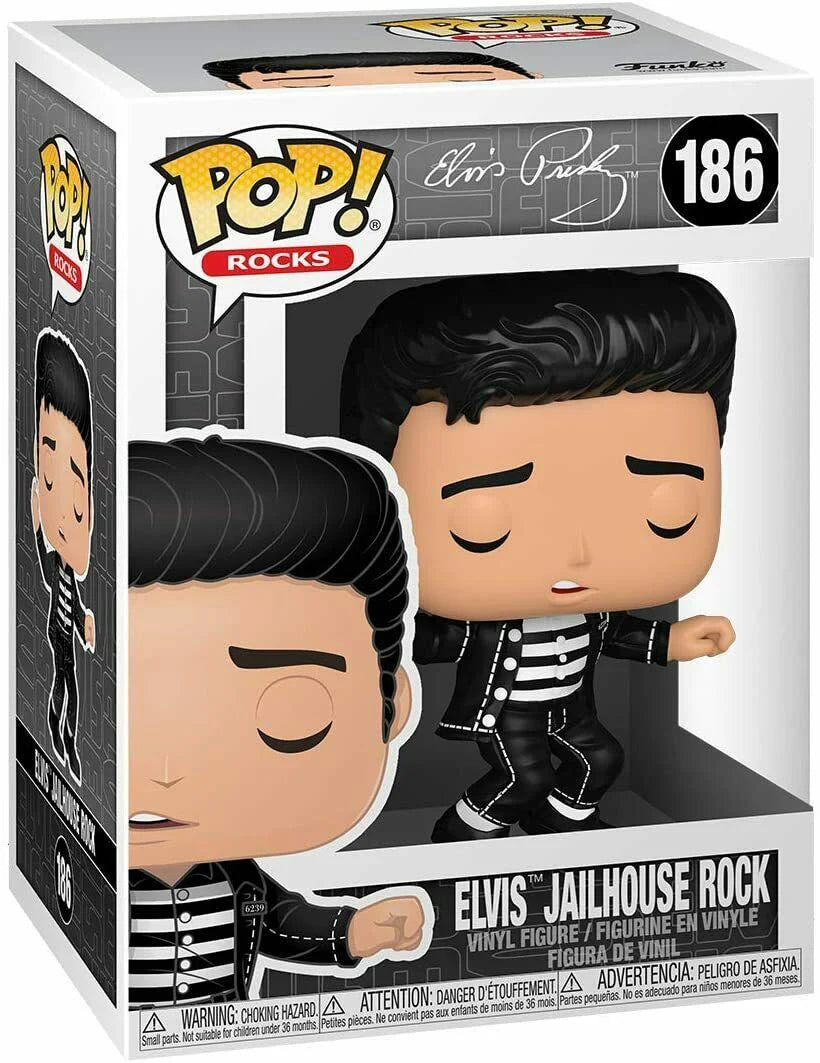 FUNKO POP ELVIS JAILHOUSE #186 ROCKS