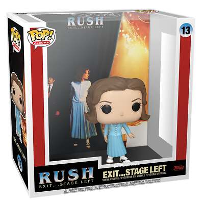FUNKO POP RUSH EXIT...STAGE LEFT #13 ALBUMS
