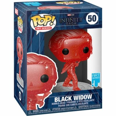 FUNKO POP BLACK WIDOW #50 ART SERIES MARVEL