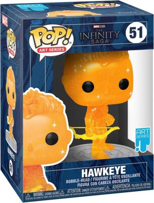 FUNKO POP HAWKEYE #51 ART SERIES MARVEL