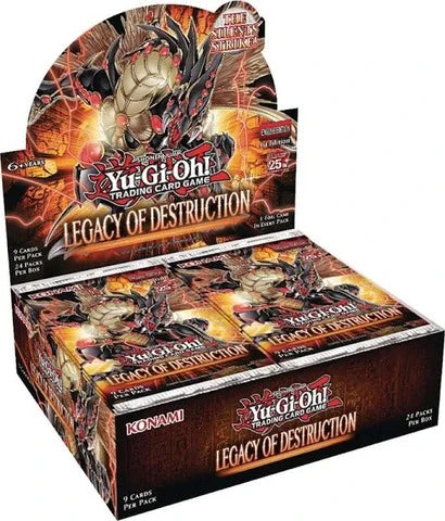 YU-GI-OH! LEGACY OF DESTRUCTION HOBBY BOX