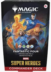 MTG MARVEL SUPER HEROES COMMANDER DECK THE FANTASTIC FOUR