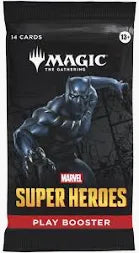 MTG MARVEL SUPER HEROES PLAY  BOOSTER PACKS