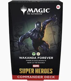MTG MARVEL SUPER HEROES COMMANDER DECK WAKANDA FOREVER