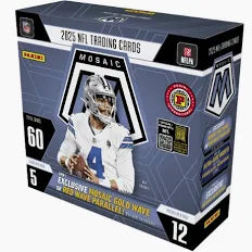 2025 PANINI MOSAIC FOOTBALL  HOBBY BOX INTERNATIONAL