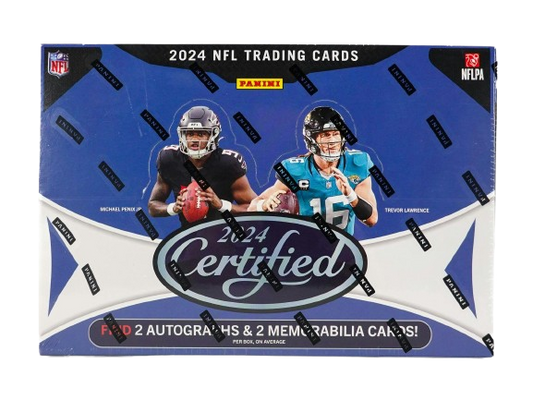 2024 PANINI CERTIFIED FOOTBALL HOBBY BOX