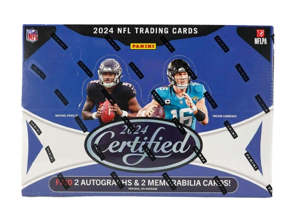 2024 PANINI CERTIFIED FOOTBALL HOBBY BOX