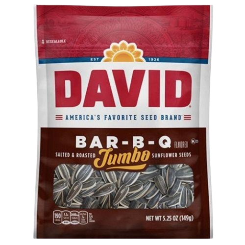 DAVID SUNFLOWER SEEDS BAR- B-Q