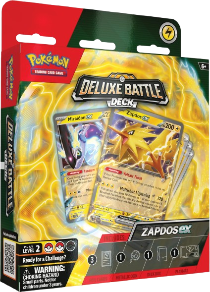 POKEMON DELUXE BATTLE DECK ZAPDOS EX