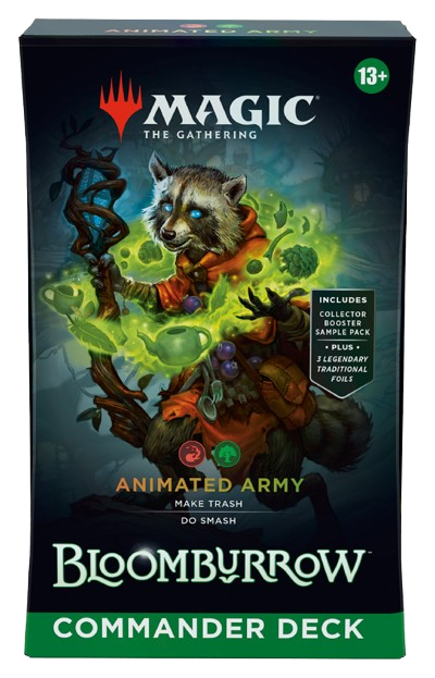 MTG BLOOMBURROW ANIMATED ARMY COMMANDER DECK
