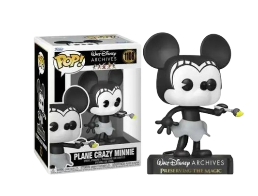 FUNKO POP PLANE CRAZY MINNIE #1108 DISNEY
