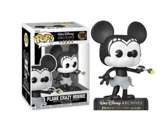FUNKO POP PLANE CRAZY MINNIE #1108 DISNEY